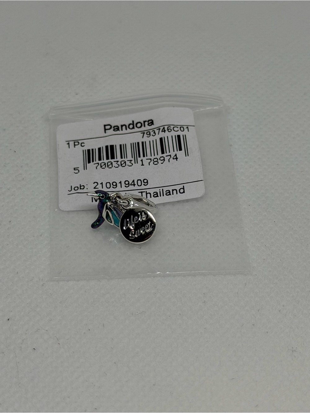Pandora 793746C01 - Hummingbird Dangle Charm